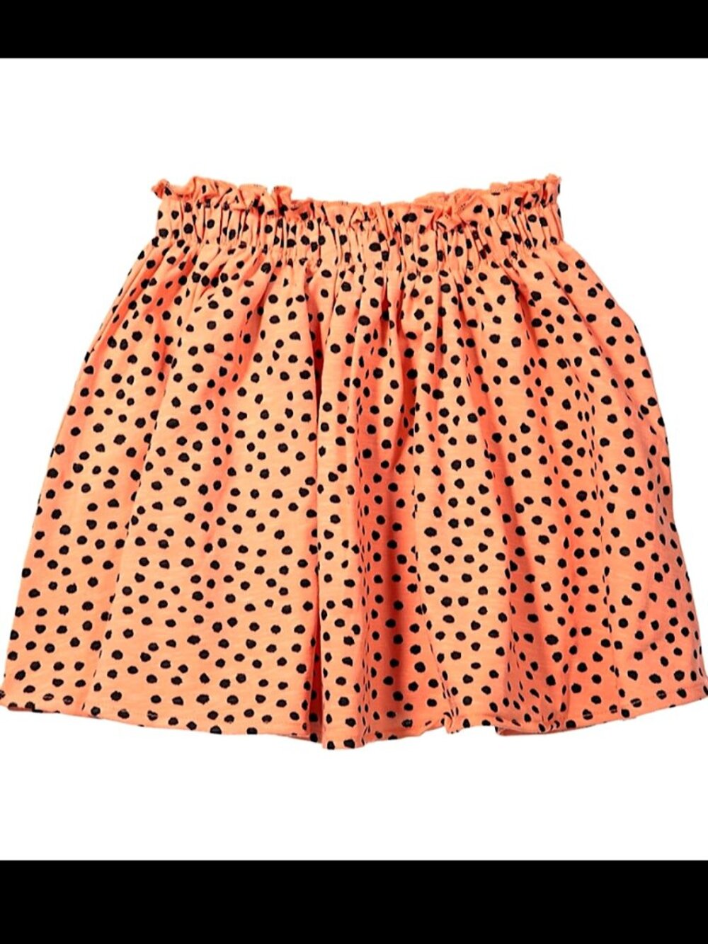 NWT Soft Gallery Denmark Coral Polka Dot GOTS Organic Cotton Skirt Size 4T